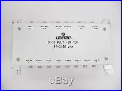 NIB Leviton 47691-5MS 5 x 8 Multi-Switch Satellite Cable Splitter Module
