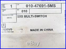 NIB Leviton 47691-5MS 5 x 8 Multi-Switch Satellite Cable Splitter Module