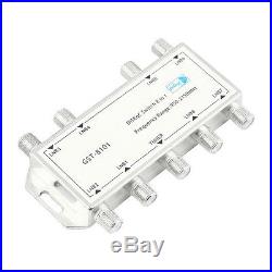 New DS81 8 in 1 Satellite Signal DiSEqC Switch LNB Receiver Multiswitch EW