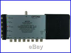 Optima 5 In x 8 Out 4K/3D HD Ready Satellite & Terrestrial Multiswitch FREE P&P