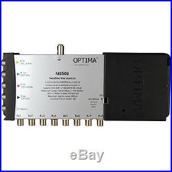 Optima Mains Powered MS508 5 x 8 way IRS Satellite Multiswitch