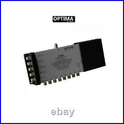 Optima Vision MS508LTE 5×8 Multiswitch LTE Mains Powered Aerial Satellite Dis