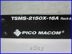 PICO MACOM 16-Output Satellite Multiswitch TSMS-2150X-16A with Rackmount