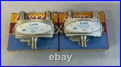 Pack of 2 FTA Multi Switch 2X1 DiSEqC Satellite Dish for FTA Receivers 2 in 1
