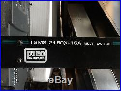 Pico Macom TSMS-2150X-16A Rack Mounted 2x16 Satellite Multi Switch
