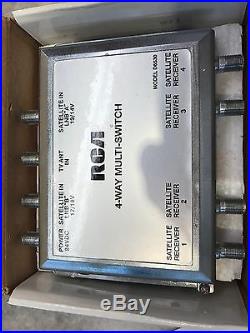 RCA Digital Satellite Distribution Multi-Switch (Passive) D6530 NEW in box