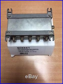 SCR Cascadable Multiswitch SCK54/1 Satellite and TV Equipment
