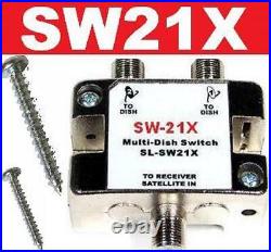 SW21 SATELLITE MULTI-SWITCH Dish NETWORK BELL/VU sw21X