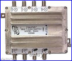 SW44 SWITCH For Dish Network MULTI SW-44 110 119 SATELLITE Bell TV 4x4