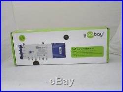 Satellite multiswitch 5 In 8 Out silver-blue Router for max. Of 8 devices from 1