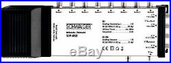 Schwaiger SEW4058531 5/8 Satellite Multiswitch Silver