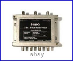 Sima SMS-34A 3 In/ 4 Out Active Multi Switch