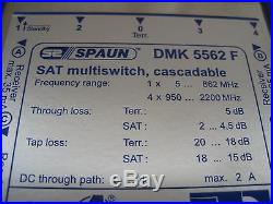 Spaun DMK 5562 F SAT Cascadable Satellite Multiswitch