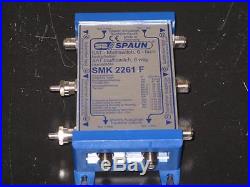 Spaun SMK 2261 F Satellite SAT Multiswitch 6 Way Multi Switch SMK2261F Free Ship