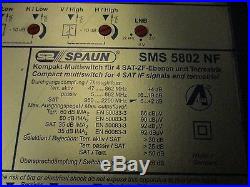 Spaun SMS 5802 NF Compact 5x8 Powered Satellite Kompakt Multiswitch