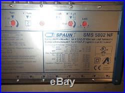 Spaun SMS 5802NF Compact 5x8 Powered Satellite Multiswitch