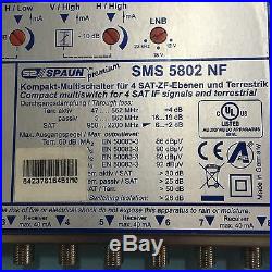 Spaun SMS5802NF Direct Tv 5x8 Satellite MultiSwitch. Free Shipping