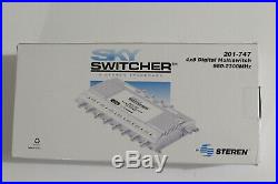 Steren 4x8 Satellite Multiswitch 4 X 8 MULTI-SWITCH FOR SHAW DIRECT Star Choice