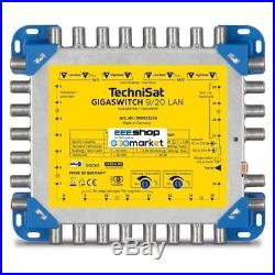 TechniSat 0000/3256 GigaSwitch 9/20 LAN 9inputs 20outputs satellite multiswitch