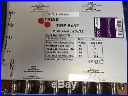 Triax TMP 5 x 32 Mains Powered Satellite Multiswitch -305378 Prices are per unit