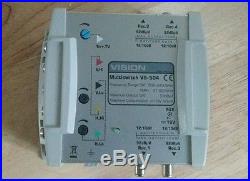 Vision V5-504 5 wire satellite multiswitch