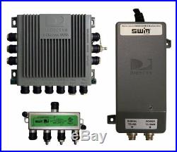 Winegard SWM-840 Trav'Ler (TM) Satellite Tv Antenna Single Wire Multi-Switch Kit