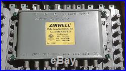 Zinwell WB68 DirecTV 6x8 HDTV Satellite Dish Multi-Switch DTV Wide-Band Ka/Ku